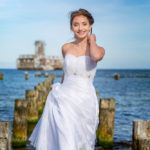 sesja ślubna nad morzem w Gdyni