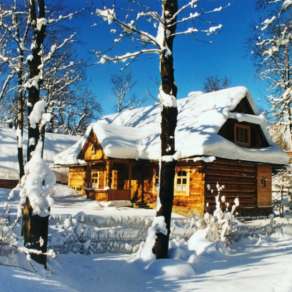 zdjęcia chata zima Zakopane