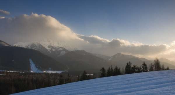 zdjęcia zima tatry