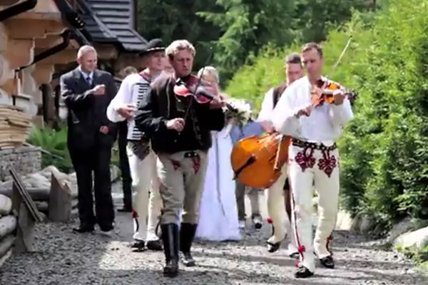 Ślub Agnieszki i Dariusza w góralskiej scenerii