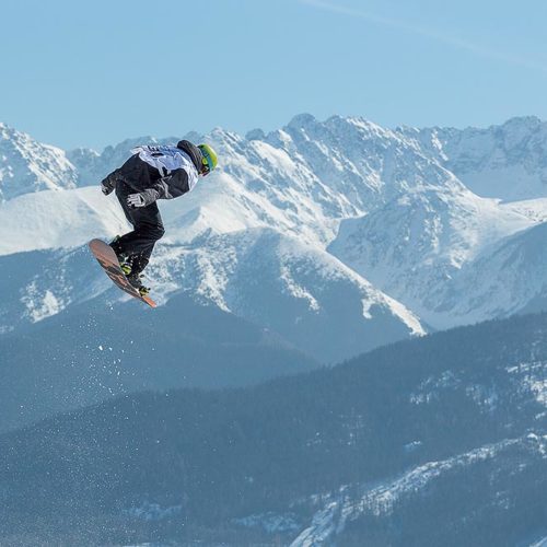 Skoki snowboardowe na Gubałówce