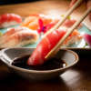 Sushi fotografia kulinarna
